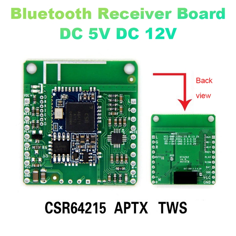 CSRA64215 Bluetooth Receiver Board APTXLL Lossless Music HiFi Receiver TWS
