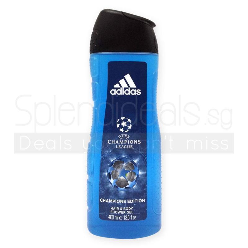Buy (Pack of 3) ADIDAS Shower Gel - UEFA Champions Edition 3 in 1 400ml - 6502 Singapore
