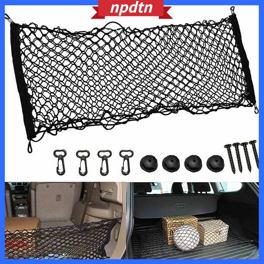 NPDTN Đàn hồi Túi ghế Túi đựng đồ Lưới chở hàng khởi động ô tô Trang trí nội thất xe hơi Túi lưới Túi Đựng Hành Lý