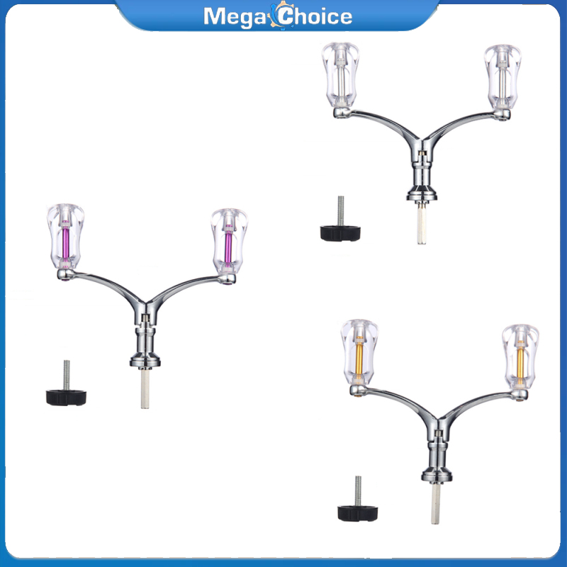MegaChoice Spinning Reel Handle Replacement Rocker Arm With Transparent Grip For Spinning Reel, Aluminum Alloy Rocker Arm Double-end Handle For 1000-4000 Model ราคา 136 บาท*ส่งฟรี