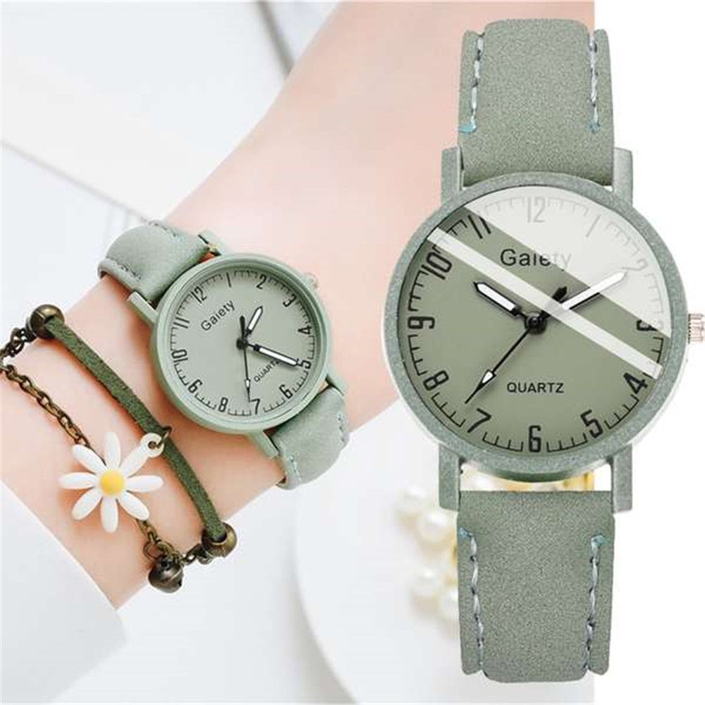 G40322 Thường Nữ Nữ Đồng hồ đeo tay Đồng hồ nữ Bộ đồng hồ đeo tay Quartz