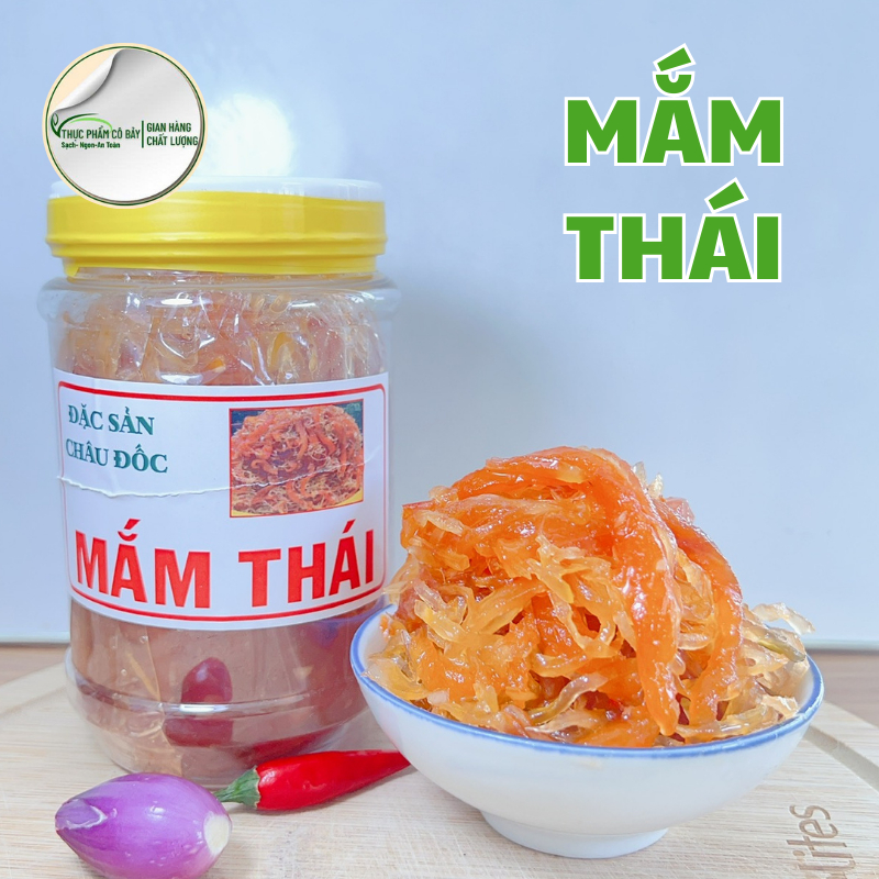 Mắm thá¡ 500g,đu đủ ,thịt cá lóc, Đặc Sản miền tây