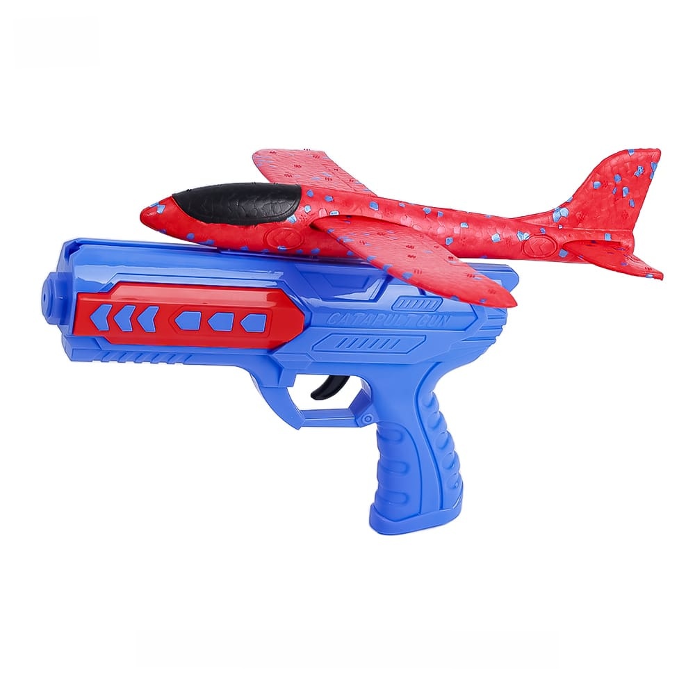 Foam glider plane-Toy, Model Airplane Toys-Outdoor Toy 2 in 1 Hand Throw Lighting Up Flying Glider Plane Toys Foam Airplane learning