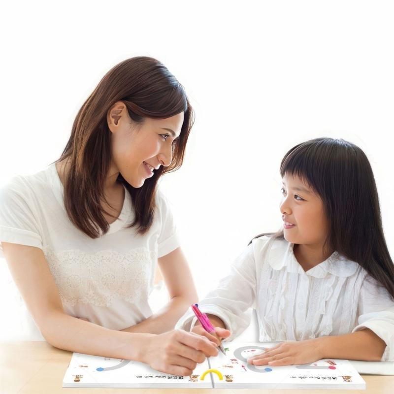 Thẻ đào tạo kiểm soát trẻ em cải thiện kỹ năng phối hợp mắt tay và viết sách bài tập kiểm soát bút cho trẻ mới biết đi