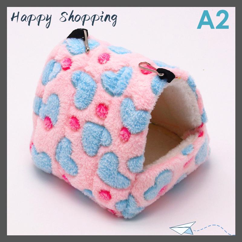 [THS Store] COD Hamster ấm giường mềm và nhà động vật gặm nhấm lồng chuột bông guinea lợn phụ kiện - 6
