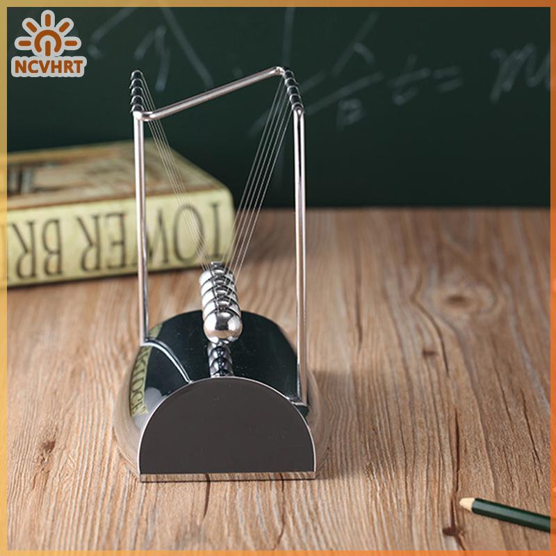 NCVHRT mmico🧧 Z Newton Cradle Pendulum Ball Physics Science Pendulum Steel Balance Table Decor ราคา 184 บาท*ส่งฟรี