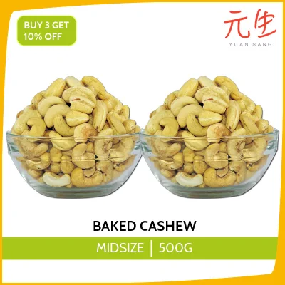 Baked Cashew Nuts 500g Healthy Snacks Wholesale Quality