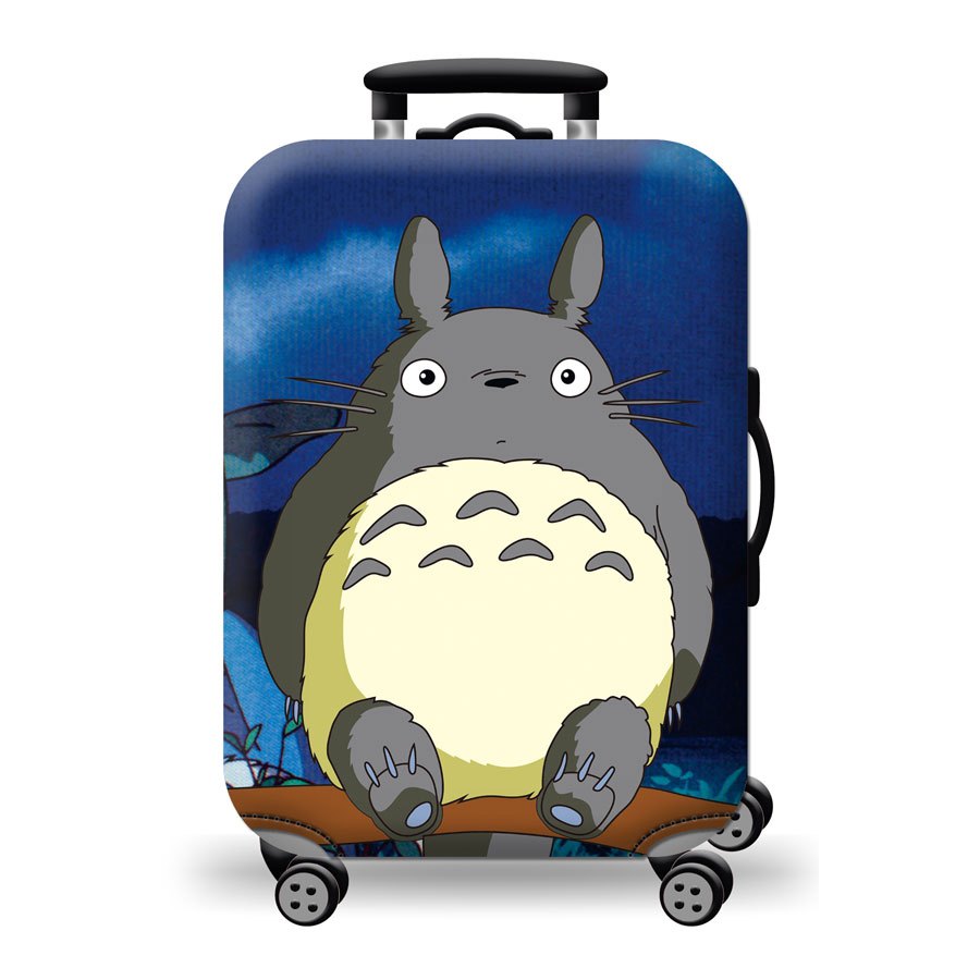 Túi Trùm Vali Chống Xước Co Giãn 4 Chiều Bền Bỉ Thiết Kế Thời Trang Du Lịch Cao Cấp Mẫu Totoro Hiền Lành H176 Full Size