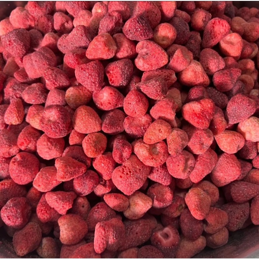 /// ของแท้100%-ลด30%///kondee สตรอเบอรี่ ฟรีซดราย size จิ๋ว 1 กิโล และ ยกลัง 5 กิโล (Strawberry Freeze Dried) อิ่มอร่อย by WM ราคา 4,553 บาท*ส่งฟรี