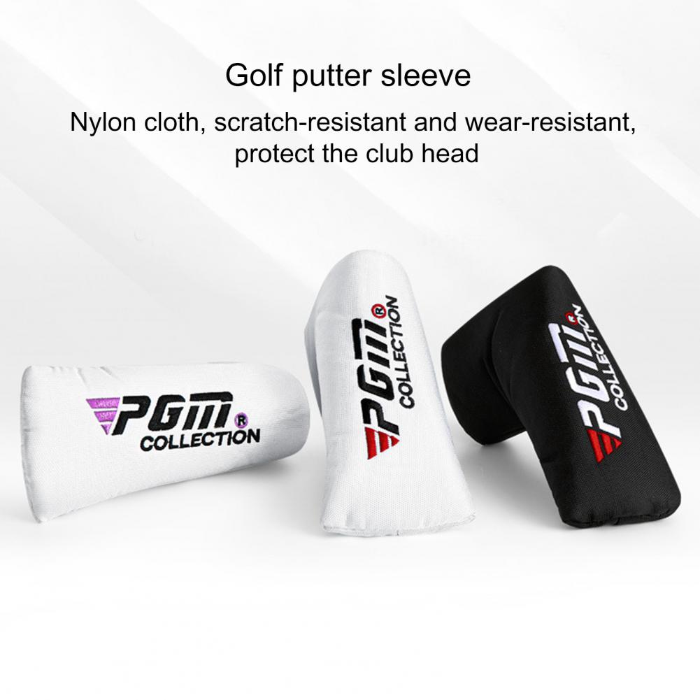 Golf Putter Cover Convenient Portable Protective Golf Nylon Putter Head