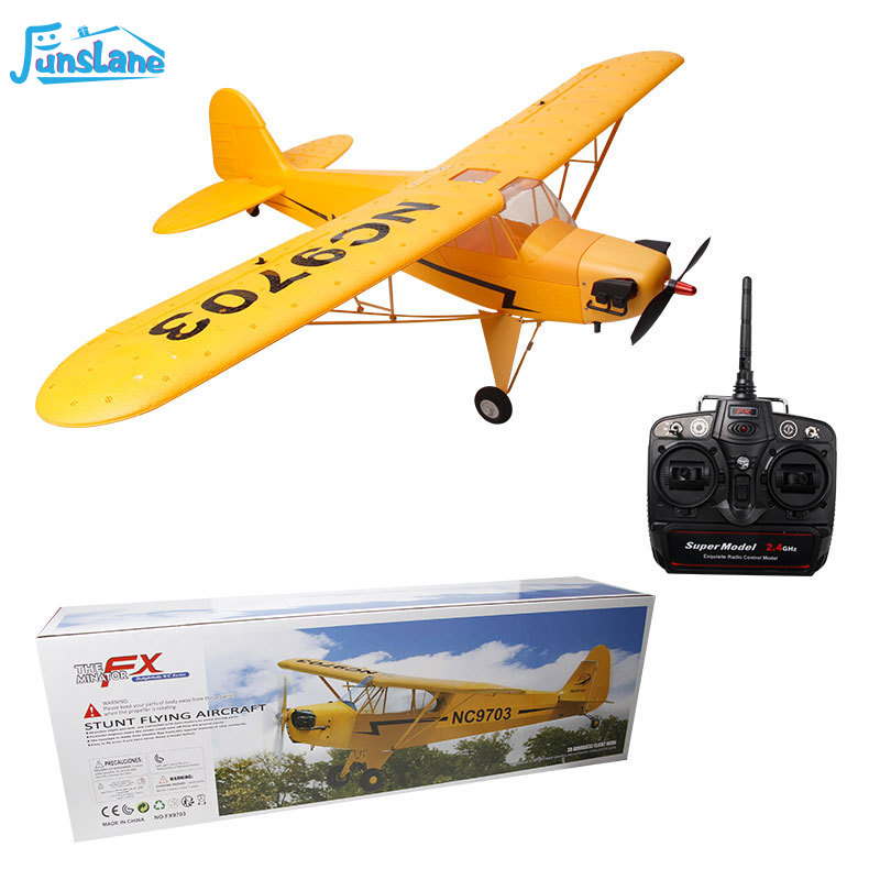 FunsLane FX9703 J3 2.4G RC Airplane 5CH 3D/6G System 680mm Wing Span USB Charging RC Aircraft For Boys Girls Gifts ราคา 6,842 บาท*ส่งฟรี