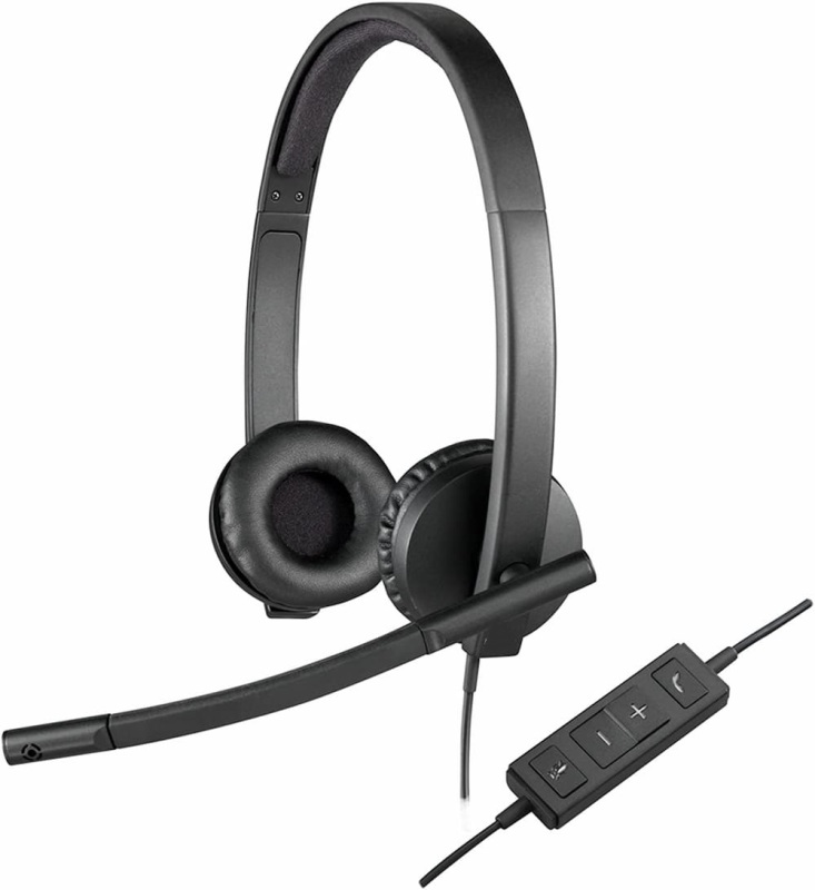 Logitech H570e Wired Black Headset Singapore