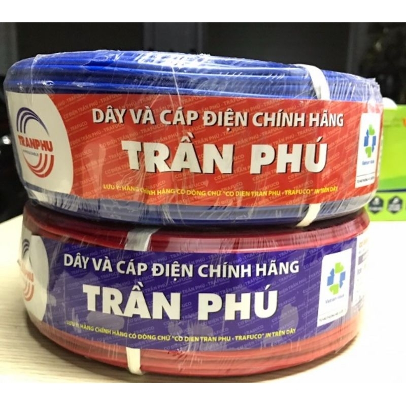 DÂY ĐIỆN ĐƠN TRẦN PHÚ CHÍNH HÃNG (Bán Theo Mét)