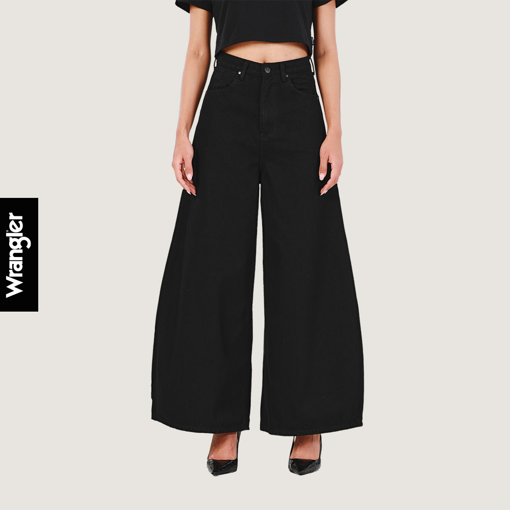 WRANGLER กางเกงยีนส์ผู้หญิง คอลเลคชั่น Everyday with Wrangler เอวสูง ทรงบอลลูน ขาใหญ่ Balloon Barrel รุ่น WR S125WBALN05 ราคา 1,943 บาท*ส่งฟรี
