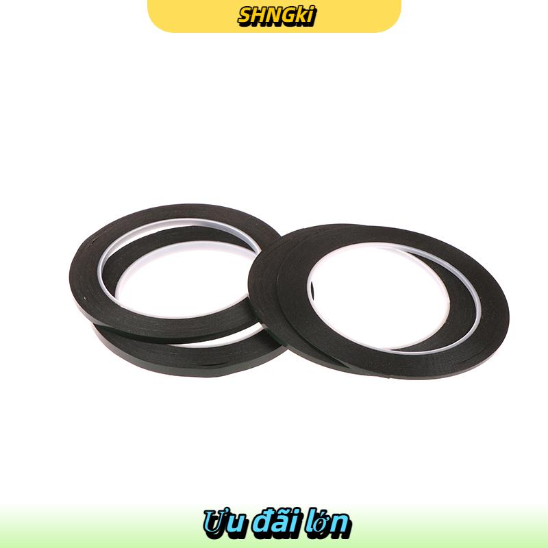 SHNGki 2-5mm 10M màu đen mạnh mẽ băng dính cuộn cho máy tính bảng LCD cảm ứng Khung kính Bìa sửa chữa double side keo cho điện thoại