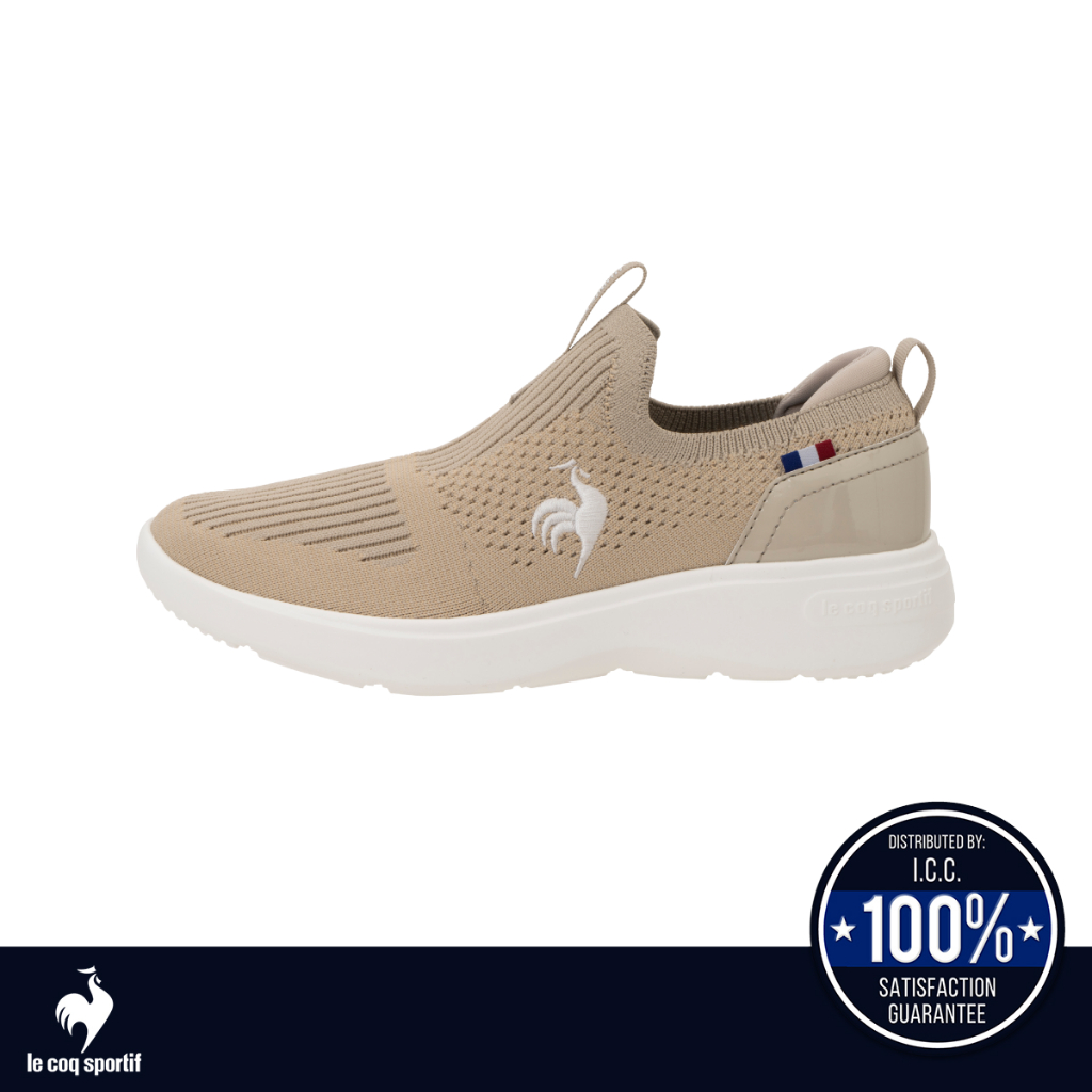 le coq sportif รองเท้าผู้หญิง รุ่น LA RHONE FK II สีเบจ (รองเท้าผ้าใบ,แฟชั่น,สลิปออน,ผ้าใบผู้หญิง) ราคา 2,900 บาท*ส่งฟรี