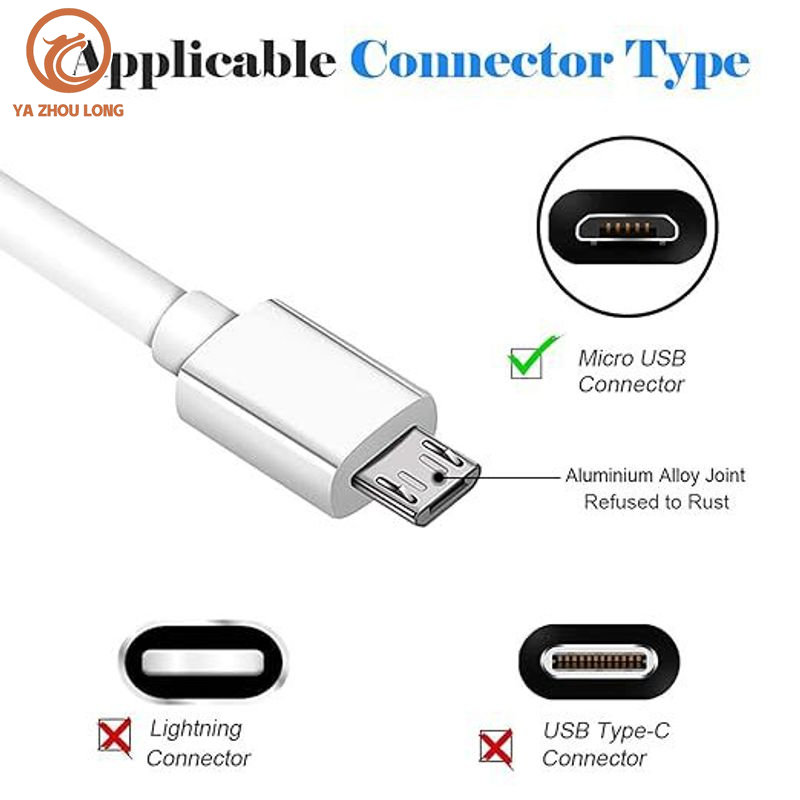 Ya zhou dài cao-Tốc độ Micro USB cáp sạc cho các thiết bị Android với sạc nhanh