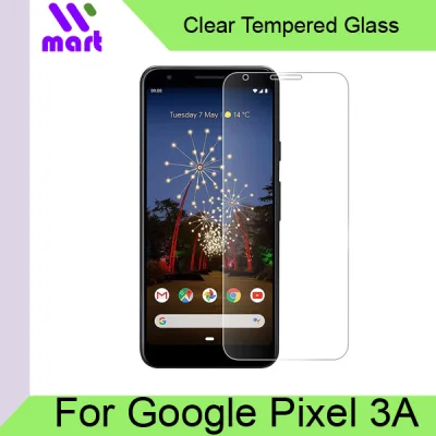 Google Pixel 3A Tempered Glass Clear Screen Protector / Not Full Screen