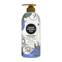 Good Virtues Co. Radiant And Renewing Anti-Bacterial And Soothing Shower Cream (Aloe Vera And Calendula)
