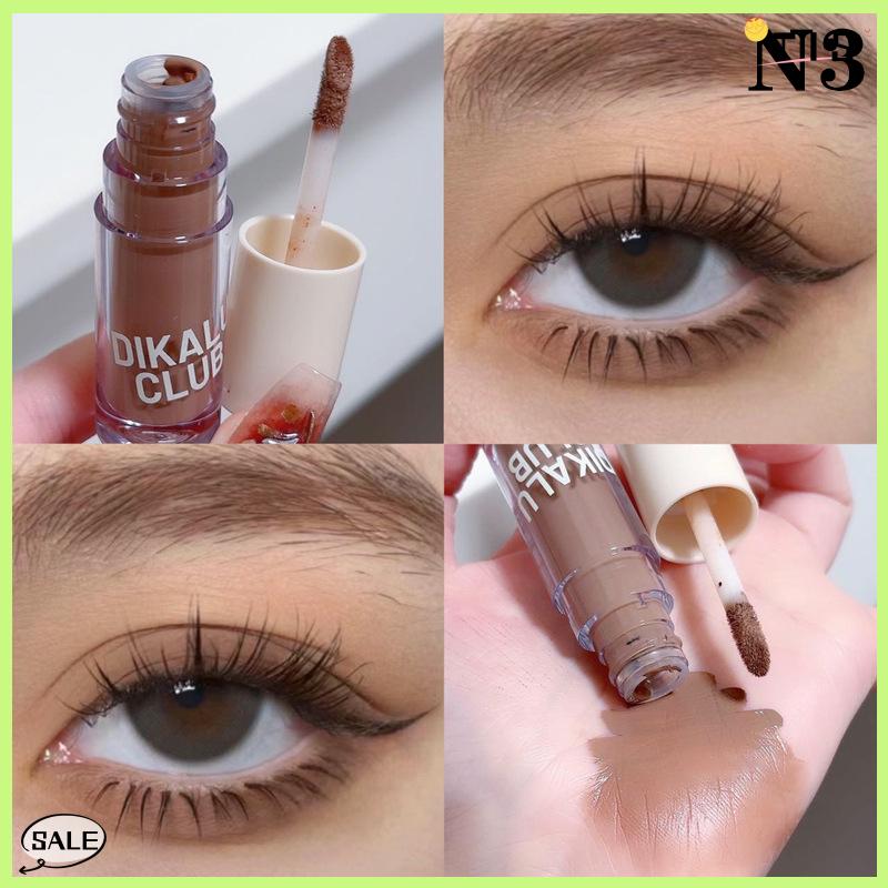 Follow Get New【TIS】 Dikalu nhung Matte lỏng Eyeshadow Stick kéo dài độ bão hòa thấp Peach Hồng Brown earthy Color Eye Shadow trang điểm mỹ phẩm - 2