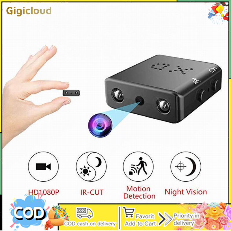 Hd 1080p Mini Camera Ir-cut Night Vision Motion Detection Security Camcorder Cmos Sensor Loop Video Recorder ราคา 325 บาท*ส่งฟรี