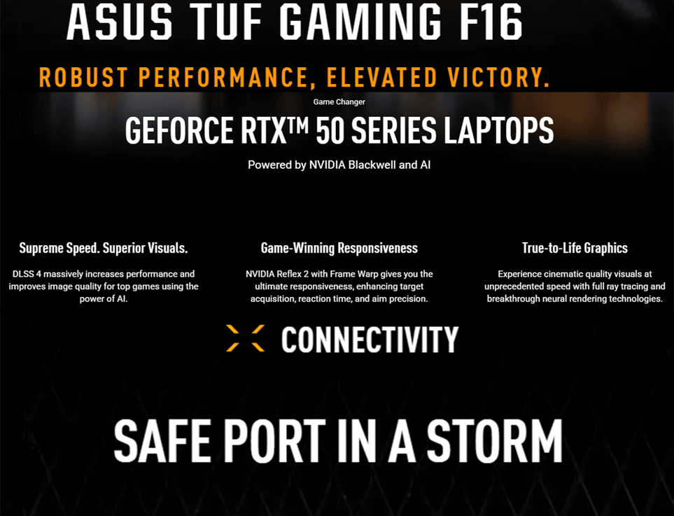 Asus TUF Gaming F16 FX608JH FX608J-HITU205W Gaming Laptop PRICE IN BANGLADESH MC SOLUTION BD