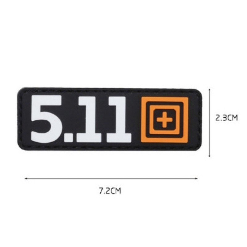 Patch_miếng dán velcro PVC 5.11 chiến thuật