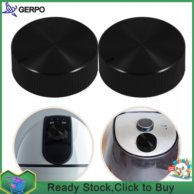 Gerpo 4 cái Công tắc lò nướng Núm công tắc hẹn giờ Núm chuyển đổi nồi áp suất Nắp nồi Phụ kiện công tắc xoay Núm điều khiển Nồi chiên không khí Phụ kiện thay thế