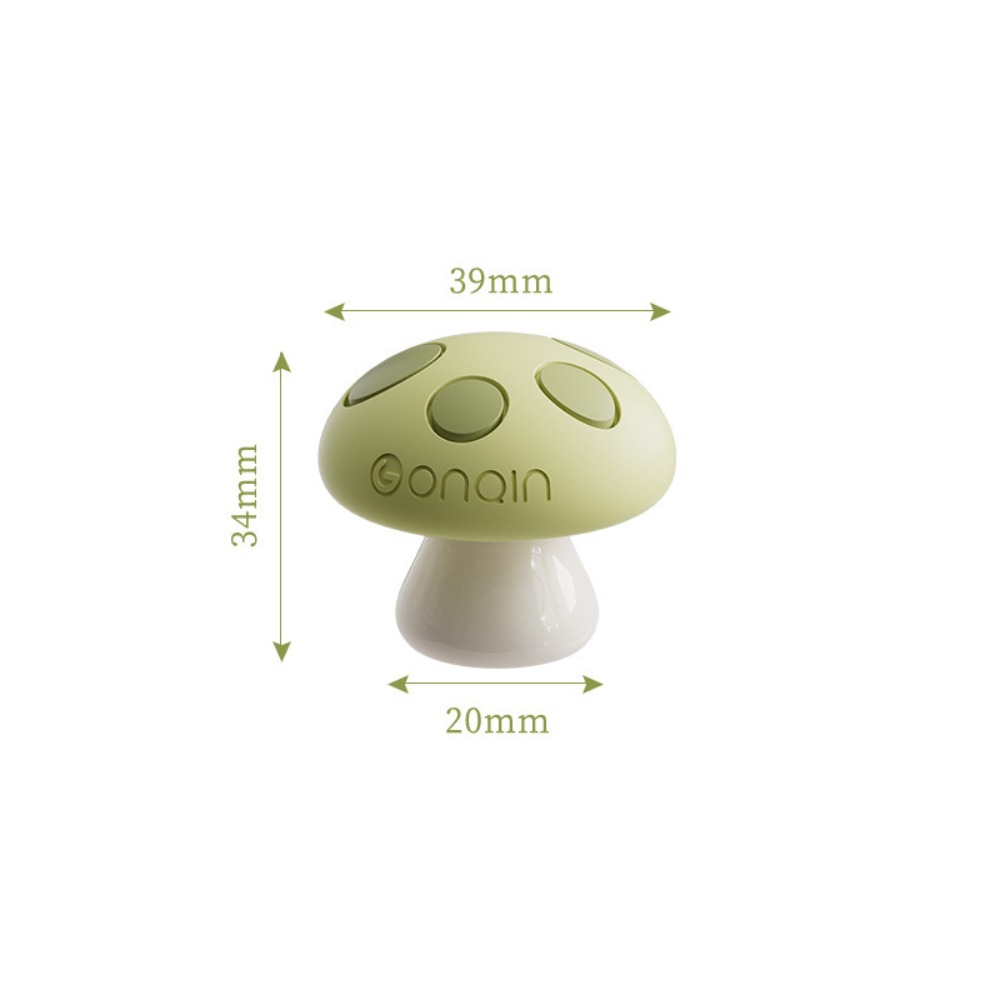FANGCU272 Hình nấm Nút nhấn bồn cầu Bảo vệ móng tay Chất kết dính Máy ép bồn cầu Phổ quát Đa chức năng Công tắc nhấn bồn nước - 3