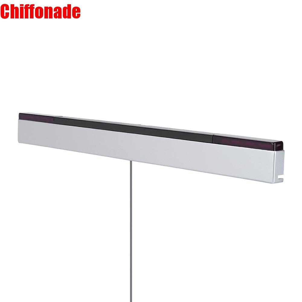 YANL MALL Có dây Dành cho thanh cảm biến Wii có chân đế Bạc Thanh cảm biến hồng ngoại IR Bền bỉ Cảm biến tia tín hiệu Dành cho chơi game Wii Giá 144,000 Đồng*Miễn phí vận chuyển