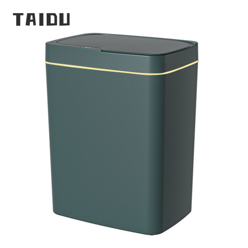 TAIDU Smart trash cans are automatically packed, household tightly sealed, moisture-proof and waterproof smart trash cans with large capacity ราคา 380 บาท*ส่งฟรี