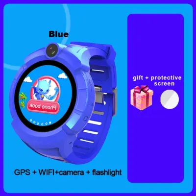 Kids Smart Watch GPS WIFI Location Camera SOS Tracker Anti-Lost Monitor Anti-Lost Children Smartwatch Phone VS Q12 Q50 Q90