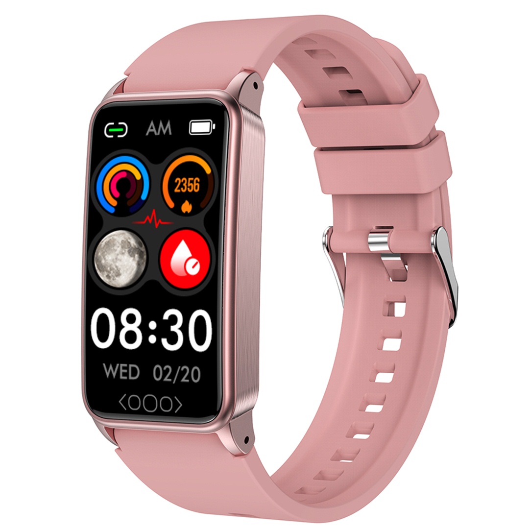 Tk71pro Đồng hồ thông minh lipid máu Uric axit theo dõi đường huyết Smartwatch cho vòng đeo tay nam/