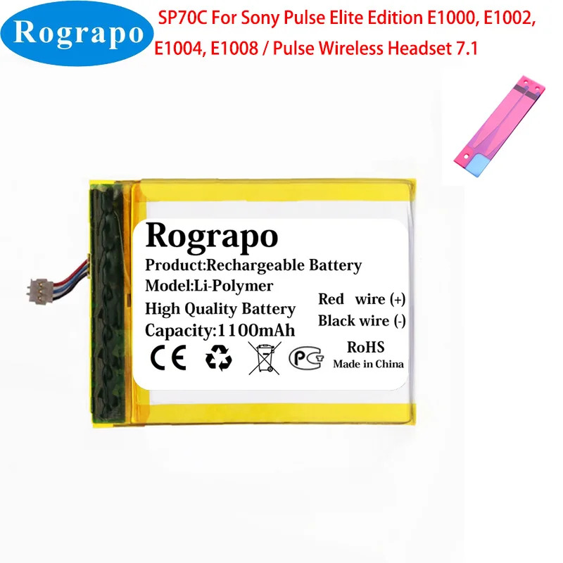 Brand new New 1100mAh game console battery sp70c for Sony PSP E1000, PSP e1002 e1004 e1008, Pulse Wireless headset 7.1 Welcome to Our Store