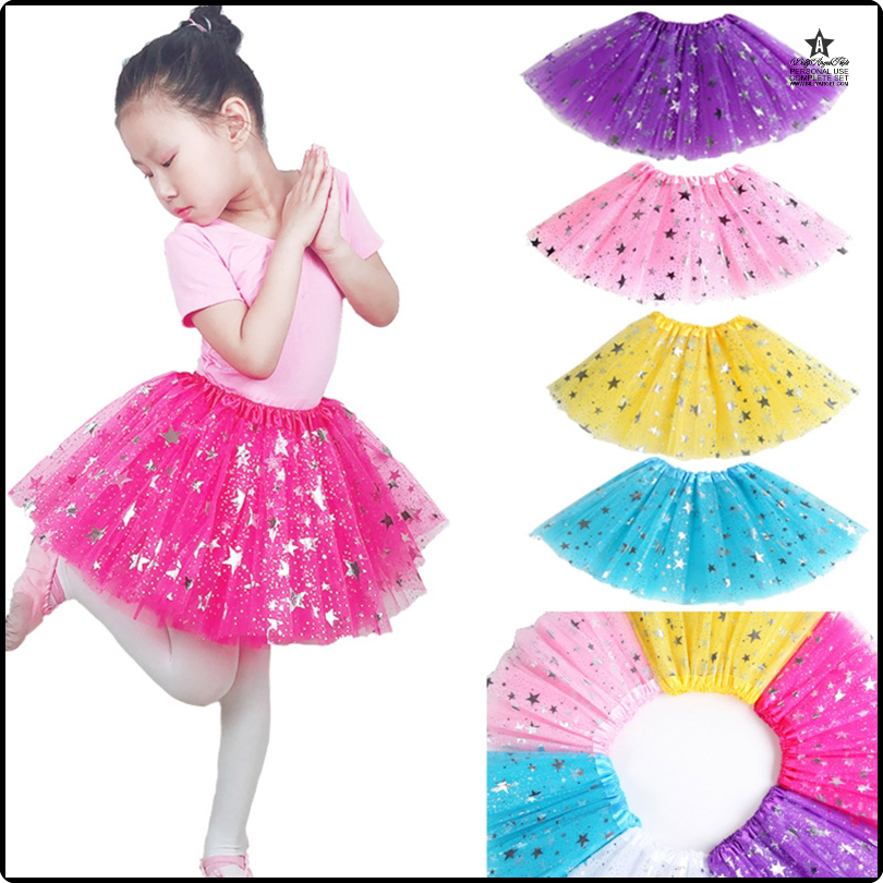 [llesd] Children Kids Girls Ballet Skirts Elastic Mesh Tutu Dress Gymnastics Dancing Skirt Princess Pettiskirts Dance Tutus Dr ราคา  2,431 บาท*ส่งฟรี