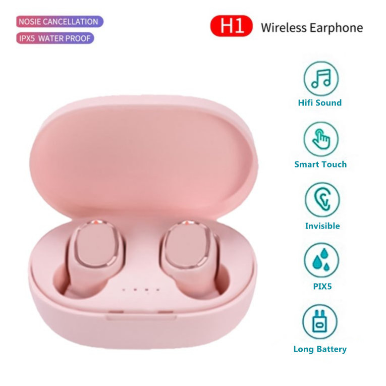 [Fr] Tai nghe HQAi H1TWS Tai nghe Bluetooth inPods Tai nghe không dây Tai nghe thể thao cho tất cả các điện thoại