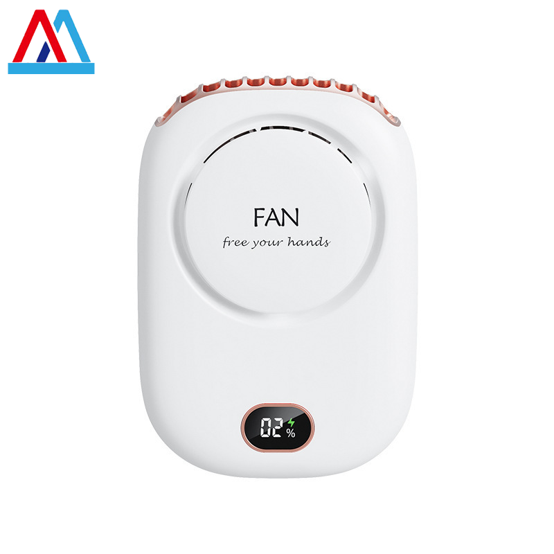  MiaXia Joy New Portable USB Neck Fan with Quiet Operation and Rechargeable Battery 