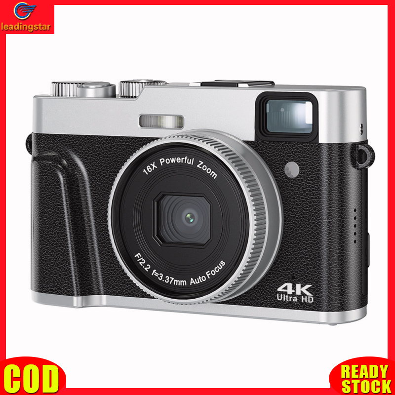 4K Digital Camera 48MP Auto Focus Vlogging Camera For YouTube 16X Digital Zoom Anti-Shake Video Camera With Flash & Display ราคา 4,791 บาท*ส่งฟรี