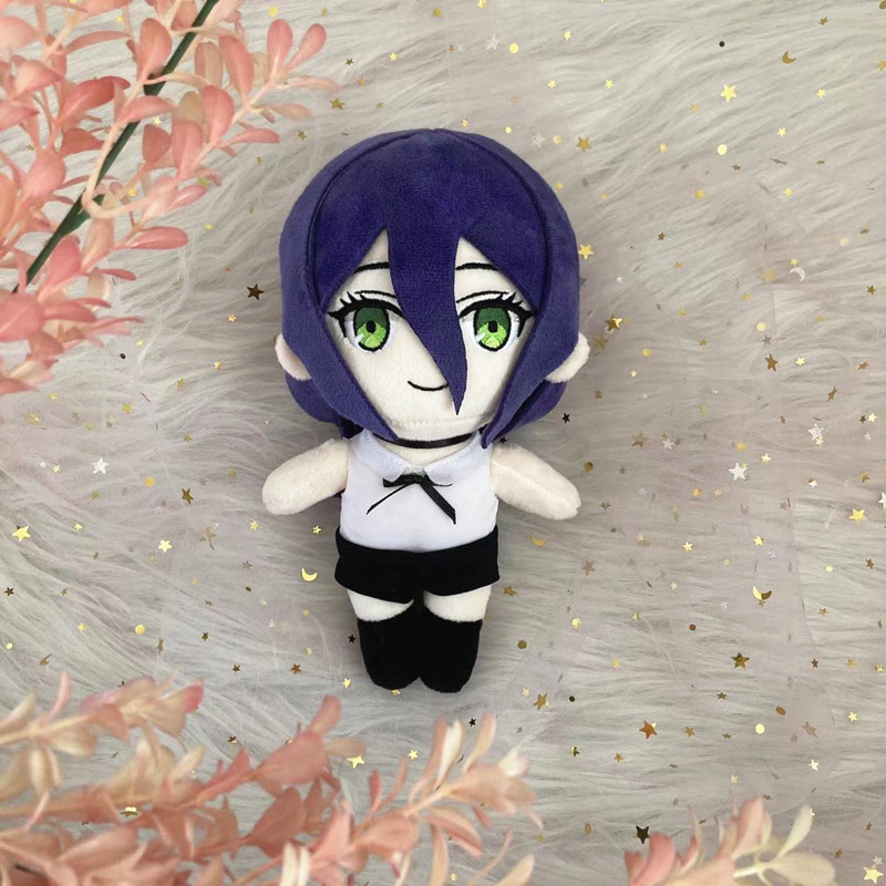 Anime Chainsaw Man Reze Plush Toy Doll Anime Cosplay Plushie Cute Soft Stuffed Pillow Kids Gift 20cm