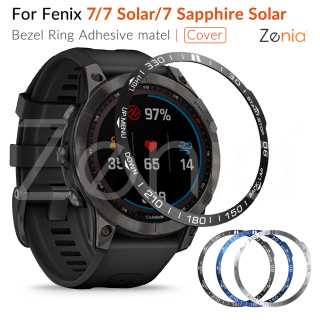 Zenia cho Garmin Fenix 7 7 Solar 7 Sapphire Solar Fenix7 Watch Bezel Ring thumbnail