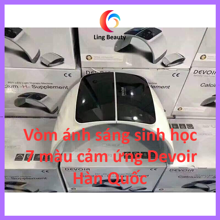 Vòm ánh sáng sinh học 7 màu cảm ứng Devoir Hàn Quốc