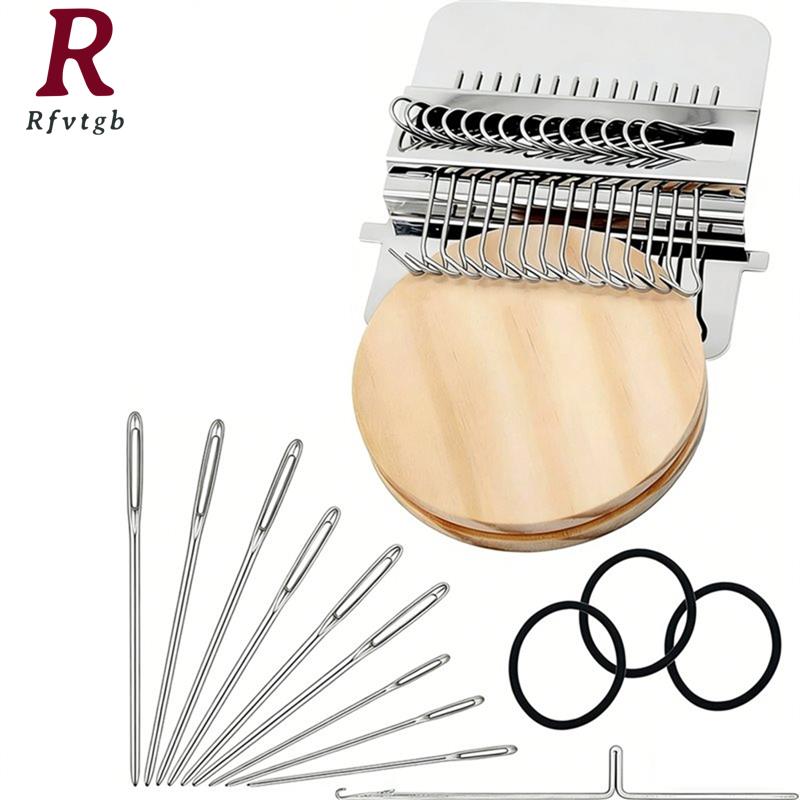 Knitting Darning Mini Portable Weave Patch Kit Tool for Mending Clothes Socks and Jeans
