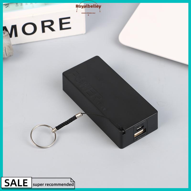 【ROYALBELLEY】 Điện thoại di động ngân hàng sạc pin gói cho trường hợp tự làm hộp Protable đầy màu sắc stroage hộp - 3