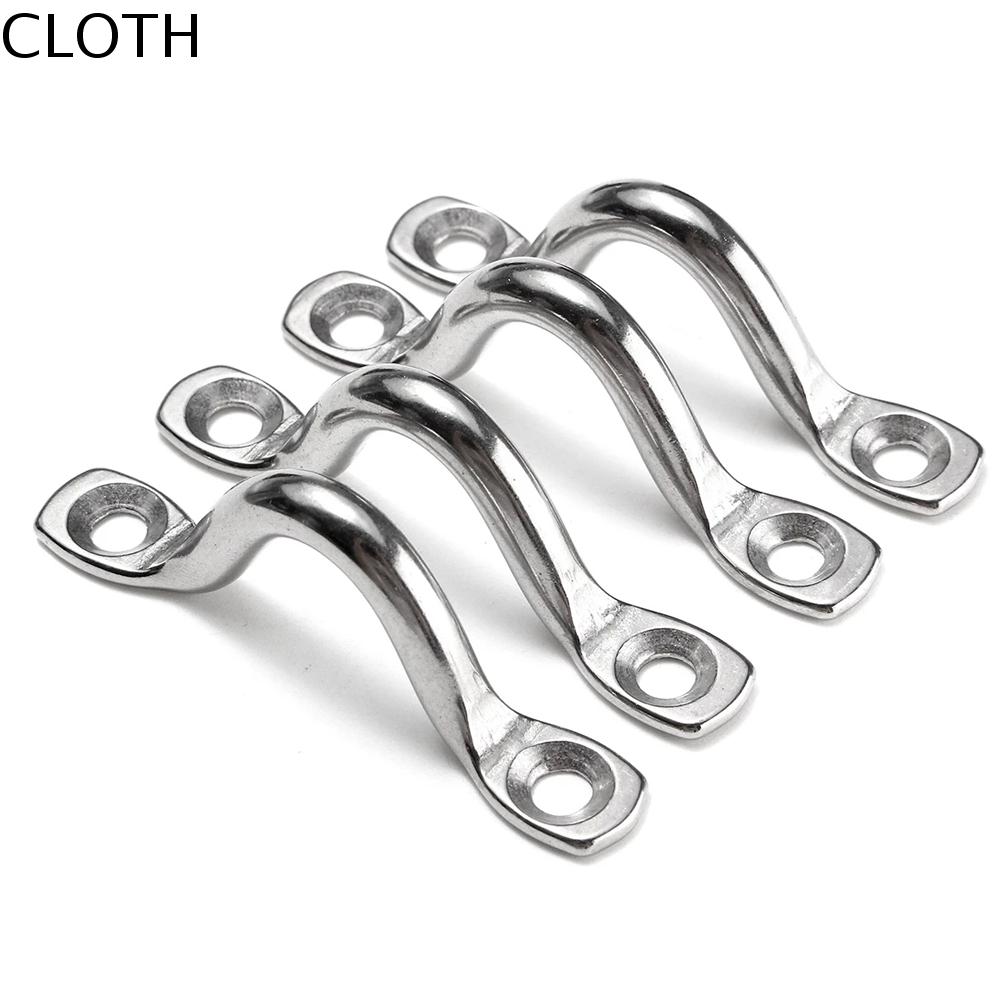 CLOTH Bền chặt Thép không gỉ Thể thao dưới nước Thuyền du thuyền Thuyền đua Móc bấm kim loại Tay nắm cửa Kẹp yên xe Dây đeo mắt