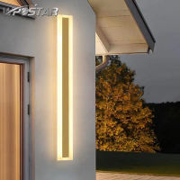 Outdoor Waterproof LED Wall Lamp Modern IP65 Exterior Wall Lights for Garden Villa Porch Decoration