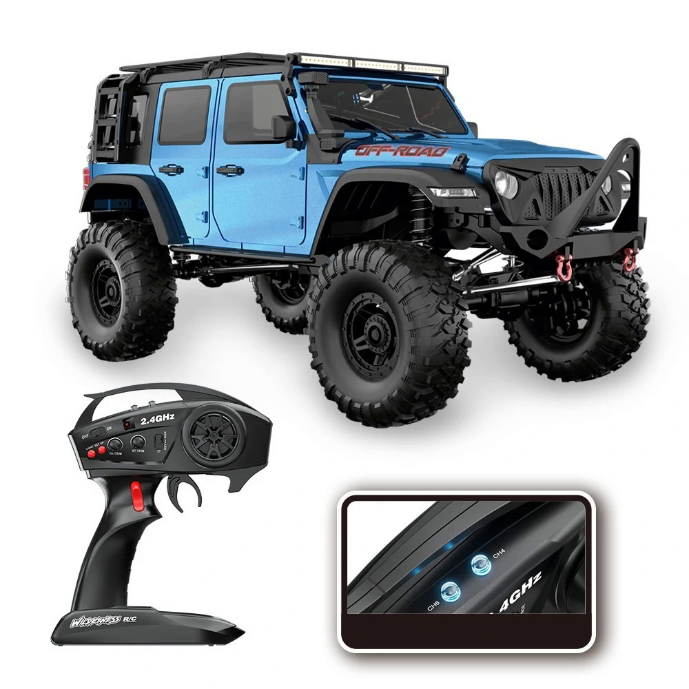 JDD Fast Delivery Available Original HB Toys RTR R1011 R1012 R1013 R1014 1 10 2.4G 4WD RC Car Full Proportional Rock Crawler RUBICON LED Light Off Road Climbing Truck Vehicle Lazada PH