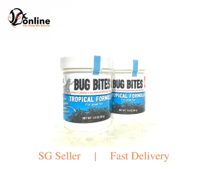 BUNDLE Deal : (2 bottles) FLUVAL Bug Bites Tropical Micro Granules (S-M) - 45 g