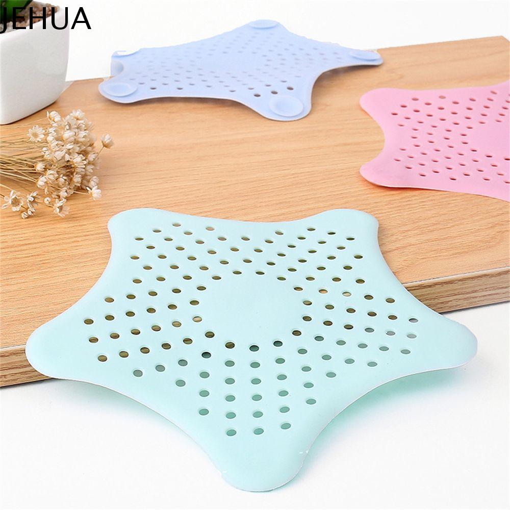 JEHUA Chịu mài mòn Bền Bouncy Bồn Rửa Pad Sao Biển thoát nước sàn Chống tắc nghẽn Pad Màn hình bộ lọc