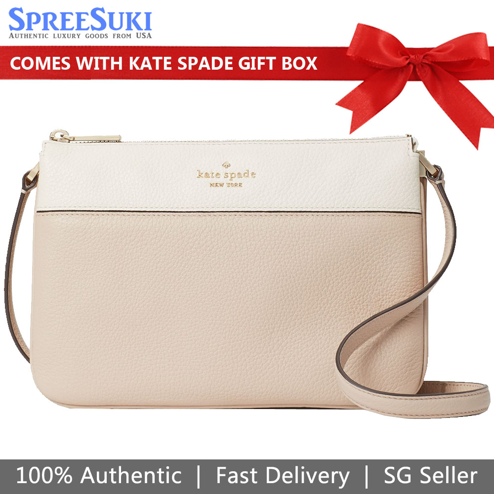 Kate Spade New York Light Sand Leila Medium Triple Compartment Satchel, Best Price and Reviews