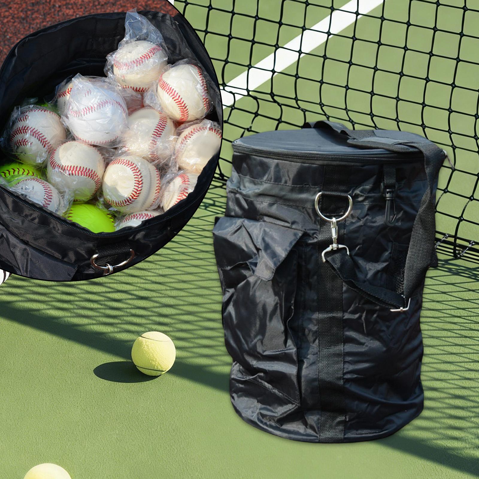 Miracle Shining Tennis Ball Storage Bag Large Capacity 36 Softballs Outdoor for Carrying Portable Multipurpose Pickleball Ball Collector Basket ราคา 30,925 บาท*ส่งฟรี